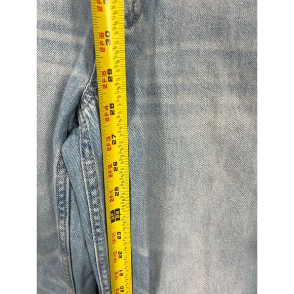 GAP Teen Low Stride Denim Jeans Girls Blue Light Wash 100% Cotton Sz 12 NEW - Picture 13 of 14